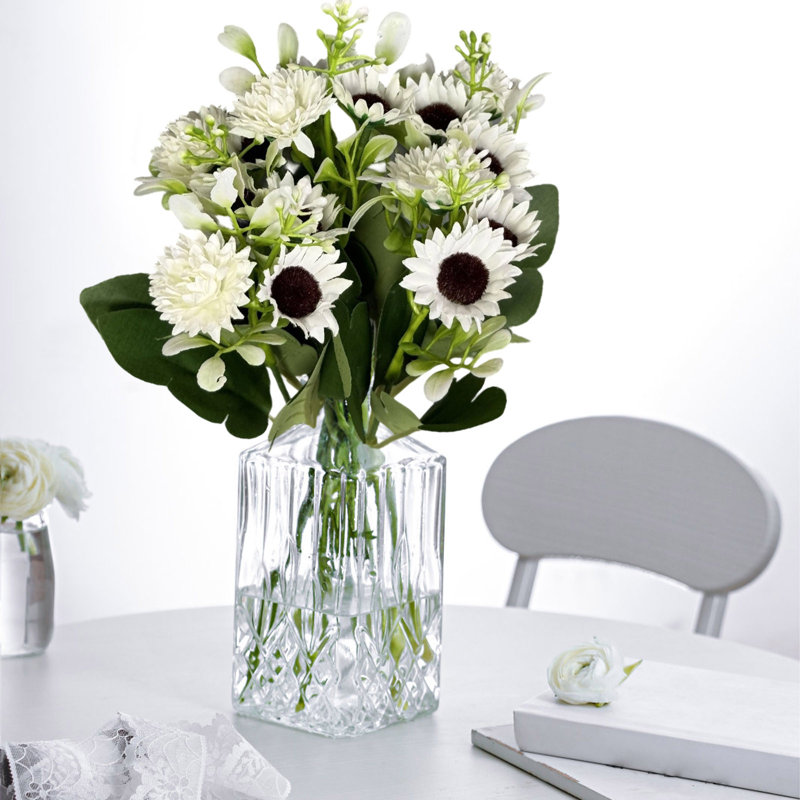Faux fleurs artificielles pour la maison, C