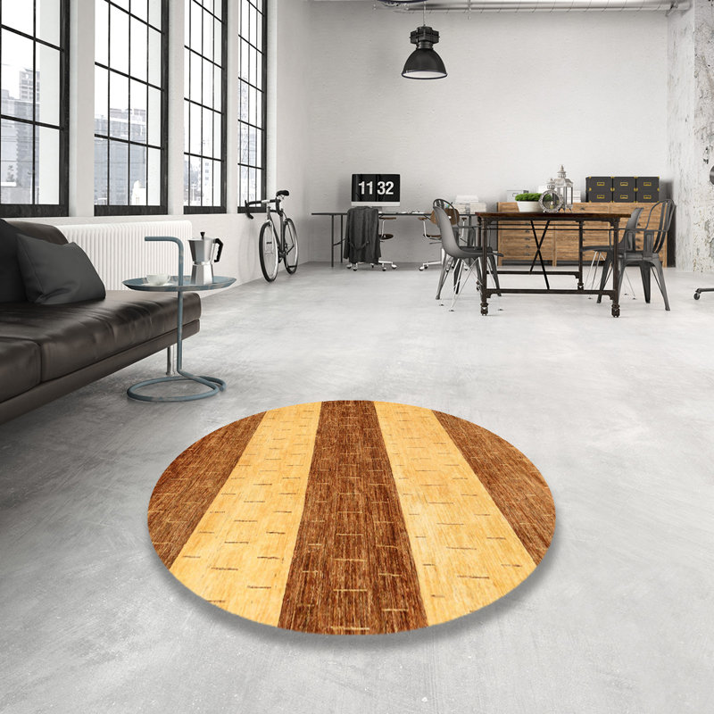 Tapis abstrait moderne 44, Rond 6 pi