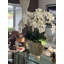 Vivien Gold Vase With Phaleanopsis Orchids-772172526