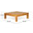 Maher Acacia 5 - Person Modular Patio Conversation Sets with Cushions-273247656