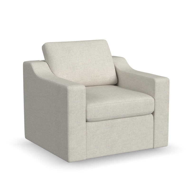 Lockheart 32" Accent Chair Slope Arm, Natural 