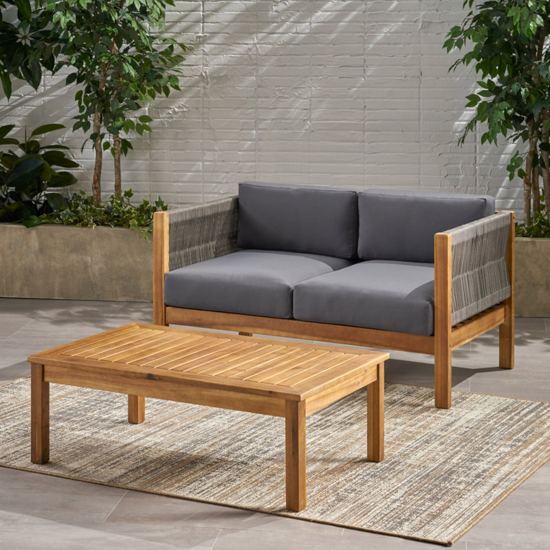 LAUREL LOVESEAT & COFFEE TABLE