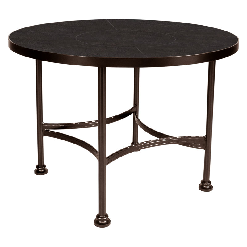 Classico Outdoor Round Dining Table, 42" W x 42" L x 29.75" H, Copper Creek, Urban Shift