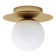 Cathy Glass Flush Mount