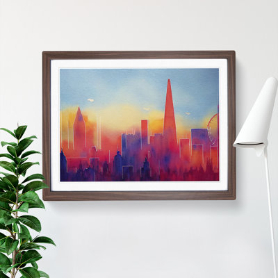 London Skyline Vol.3 Abstract - Single Picture Frame Print