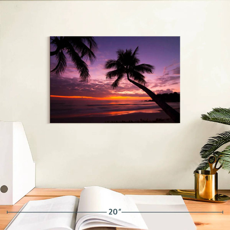 Harnek Palm Koh Samui Sunset, 8" H x 12" W