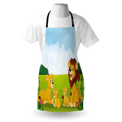 No Pattern Bib Apron