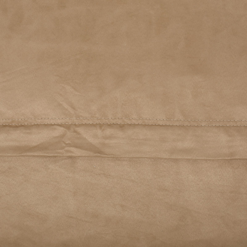 Pouf cylindrique en microfibre 6,5 pieds Potrero