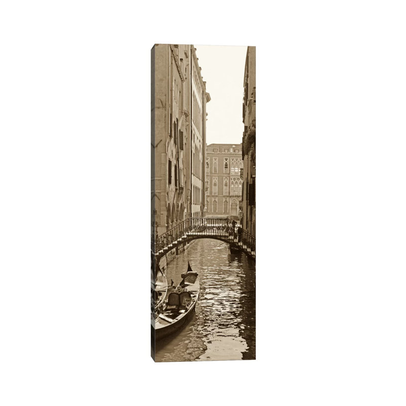 Venice Reflections by Boyce Watt - Wrapped Canvas Panoramic Print