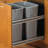 Plastic Open Pull Out Trash Can - 0.75 Gallons-17713173