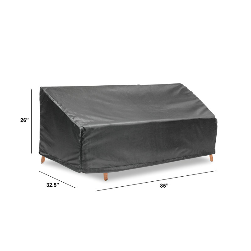 WeatherX Outdoor Patio Sofa Cover, 26" H x 85" W x 32.5" D