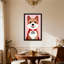 Animaux mignons avec un collier rouge et une étiquette en os-285992290-285992293-285992294