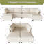Canapé modulaire Clareville-383084-383057