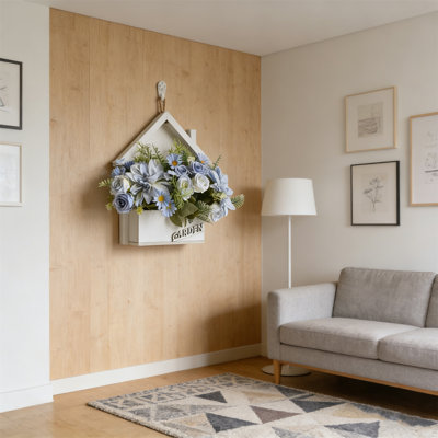 Wall-Mounted Artificial Flower
