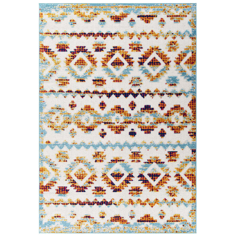 Tapis intérieur / extérieur Reflect Contemporary, Rectangle de 5 pi x 8 pi