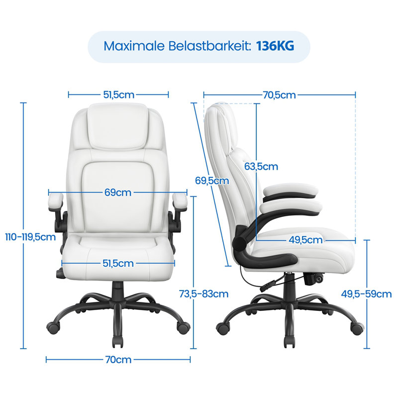 Office Chair, White