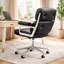 Chaise de bureau en cuir véritable-106721984