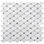 11.2" x 11.6" Natural Stone Octagon and dot Mosaic Wall & Floor Tile