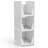 Sorbus 3 Pack Folding Shelf Organizer - Stackable Closet Shelf Organizer Baskets for Clothes, Closet, Bathroom, Kitchen, Garage - Easy Access Open Front Design Under Shelf Organizer, Extra Large-108206489