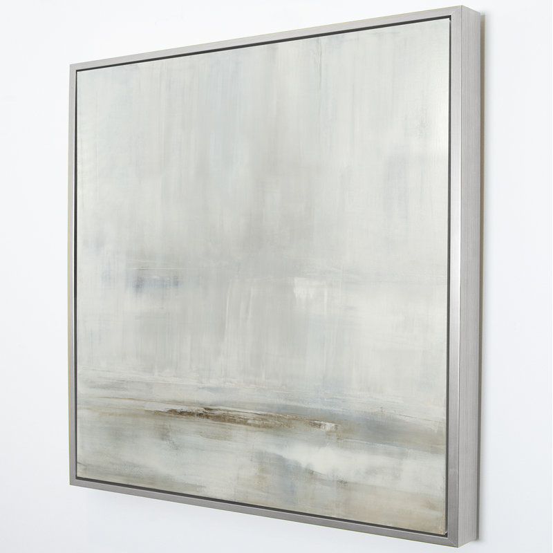 «After the Storm» par Carol Benson-Cobb - peinture sur toile à cadre flottant, H 35 po x l 35 po