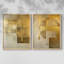 ABSTRACT Series CXII - Reproduction encadrée de qualité supérieure - prête à être accrochée - aucun clou requis - aucun clou requis-112719018