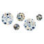 Avera - Ensemble de 5 reproductions d'art floral