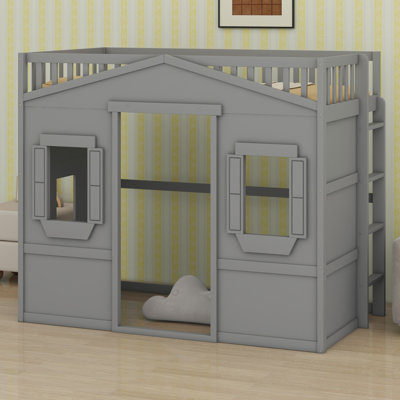 House Loft Bed With Ladder
