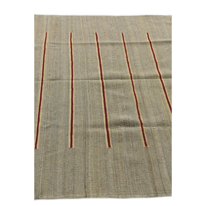 Tapis gris 4 x 6 Pinkerton
