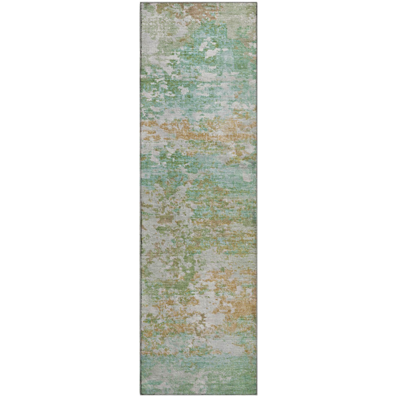 Premium Machine Washable Ashington AMF1830 Modern Rug, Runner 2'3" x 7'6"