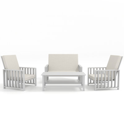 Cailynne 4 - Person Seating Group with Cushions