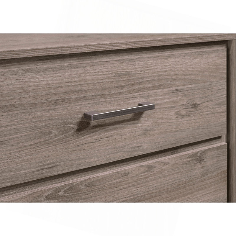 Commode de rangement contemporaine 1 tiroir 6 tiroirs avec poignée en métal