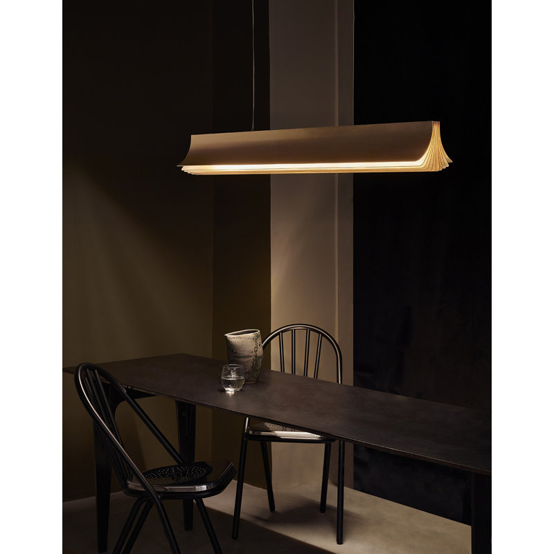 Respiro 1 - Light LED Pendant, 5.9" H x 47" W x 6.34" D