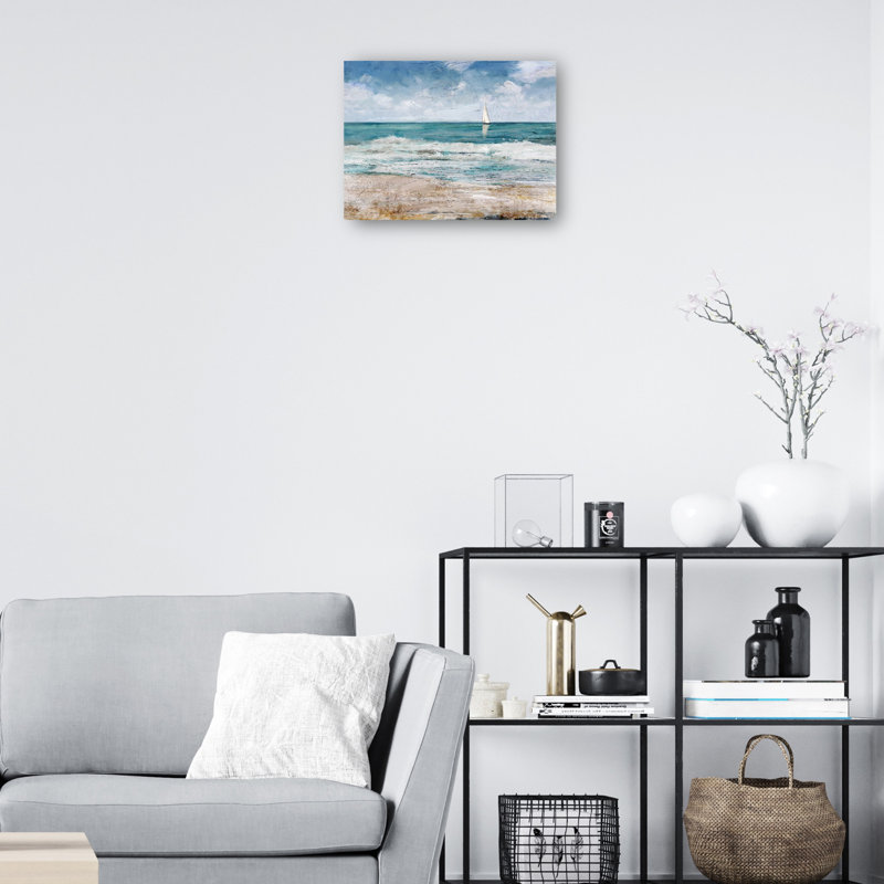 «Summer Cay» par Studio Arts, reproduction d'art sur toile, H 11 po x l 14 po