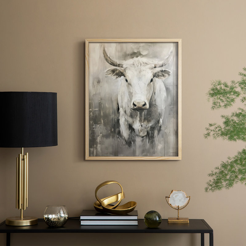 ANIMALS Series Cxxxx, reproduction encadrée - bois massif, H 21 po x l 17 po