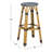 Idalou Aluminum Outdoor Stool-23186746