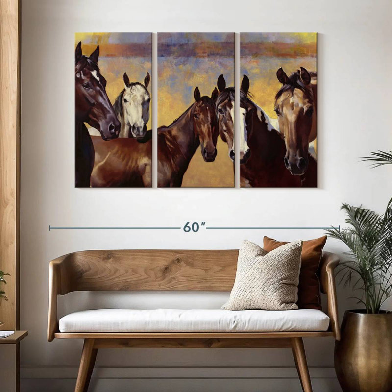 Brampt The Boys, 32" H x 50" W