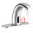 Touchless Bathroom Sink Faucet Automatic Motion Sensor 9/16 Brushed Nickel