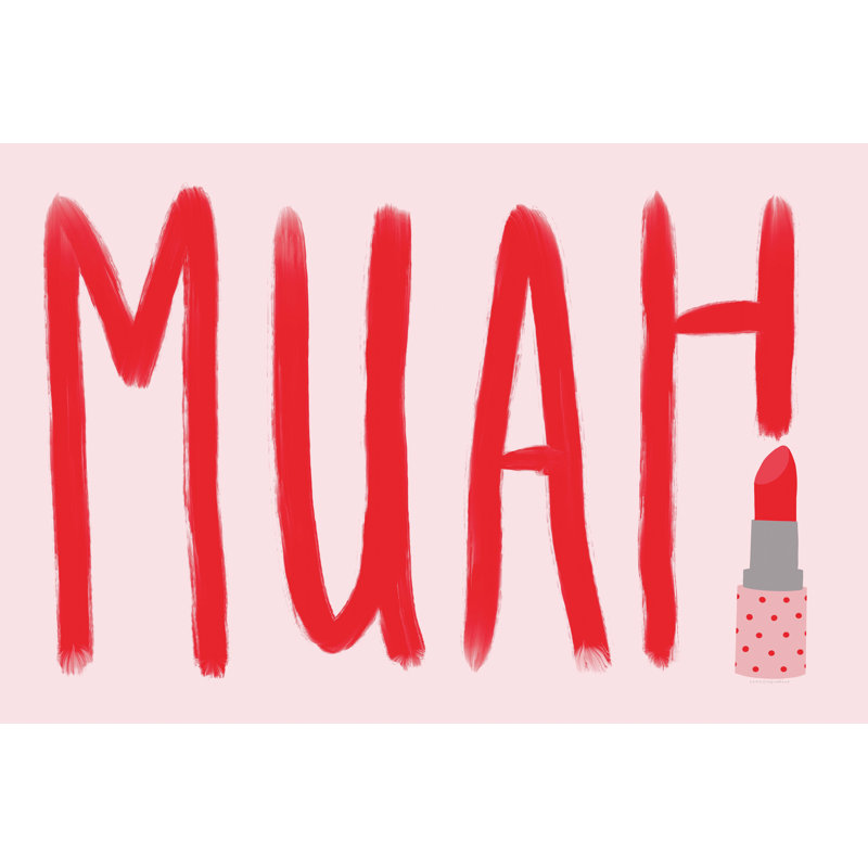 " Muah " by Kamdon Kreations, 20" H x 30" W x 1.25" D