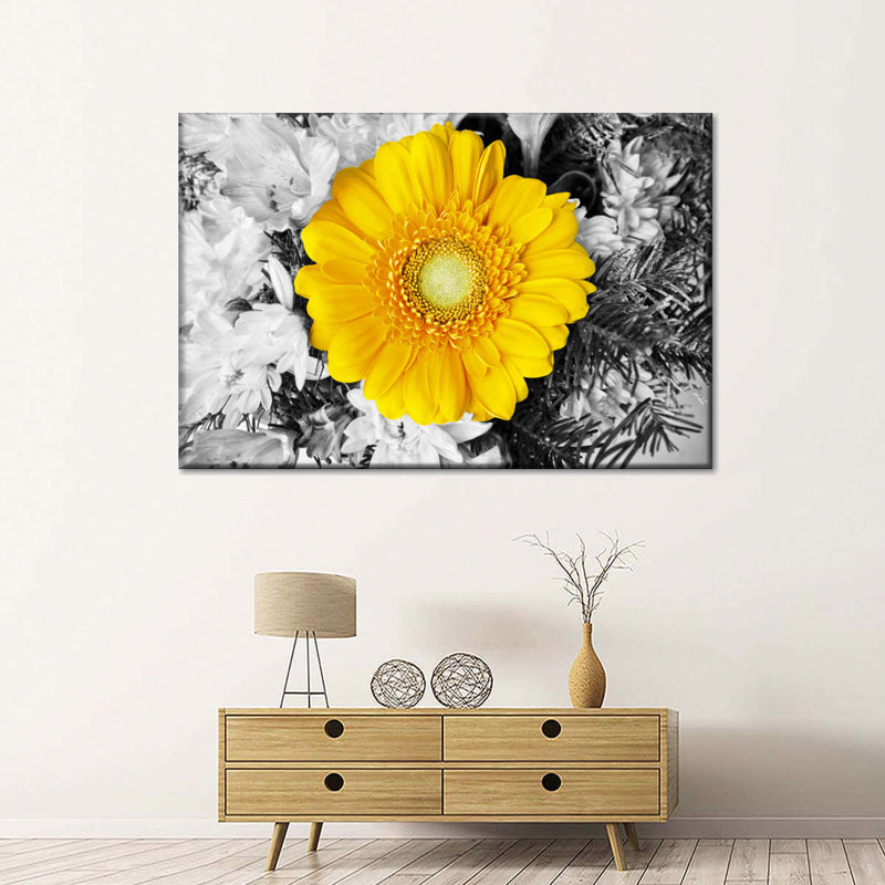 Gerbera Daisy Pop, reproduction sur toile, L 24 po x H 36 po
