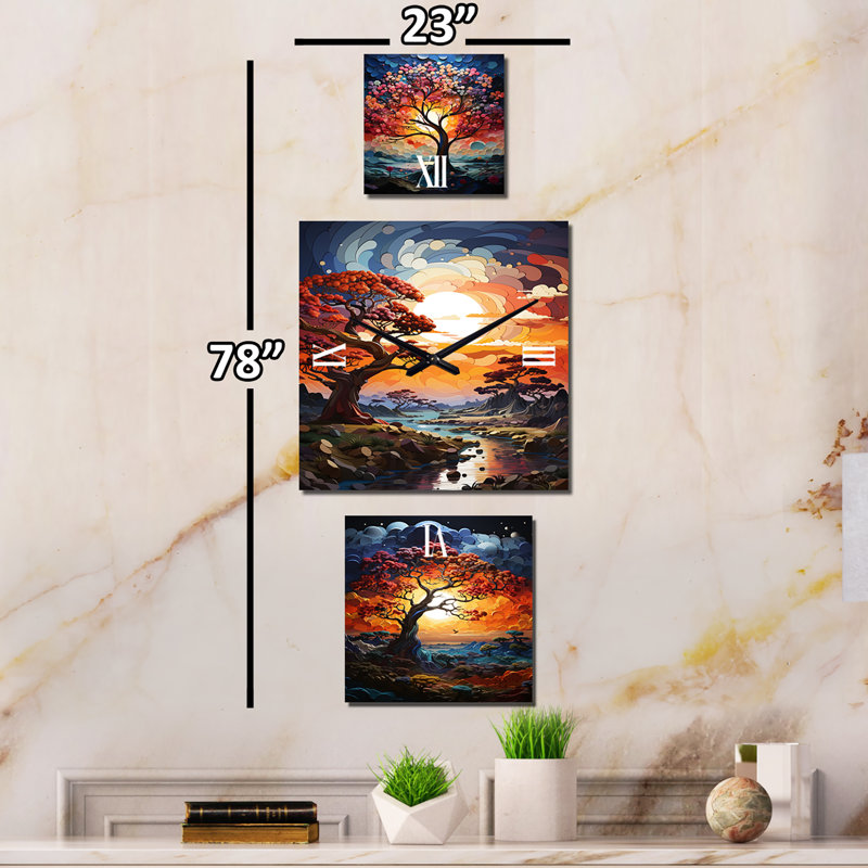 Jylene Metal Wall Clock