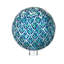 Globe terrestre réfléchissant mosaïque peacock Silvester