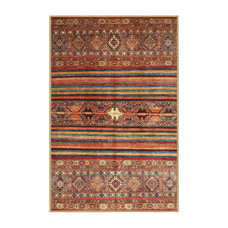 Tapis brun Southwestern, Rectangle 8 pi x 10 pi