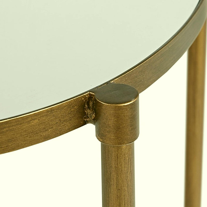Table décorative ovale