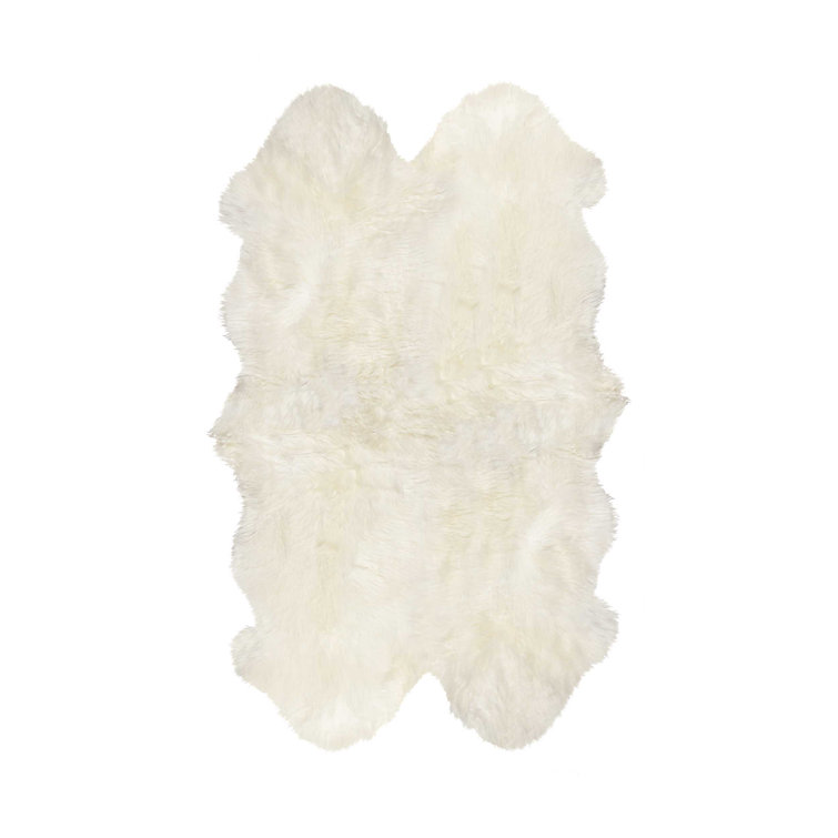 Colello Natural New Zealand Sheepskin Area Rug