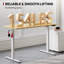 Bureau debout électrique à hauteur réglable 48 po avec plateau épissure, érable-649195051-649195047-649195043