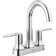 Trinsic Centerset Bathroom Faucet with Drain Assembly, 2-handle Bathroom Sink Faucet