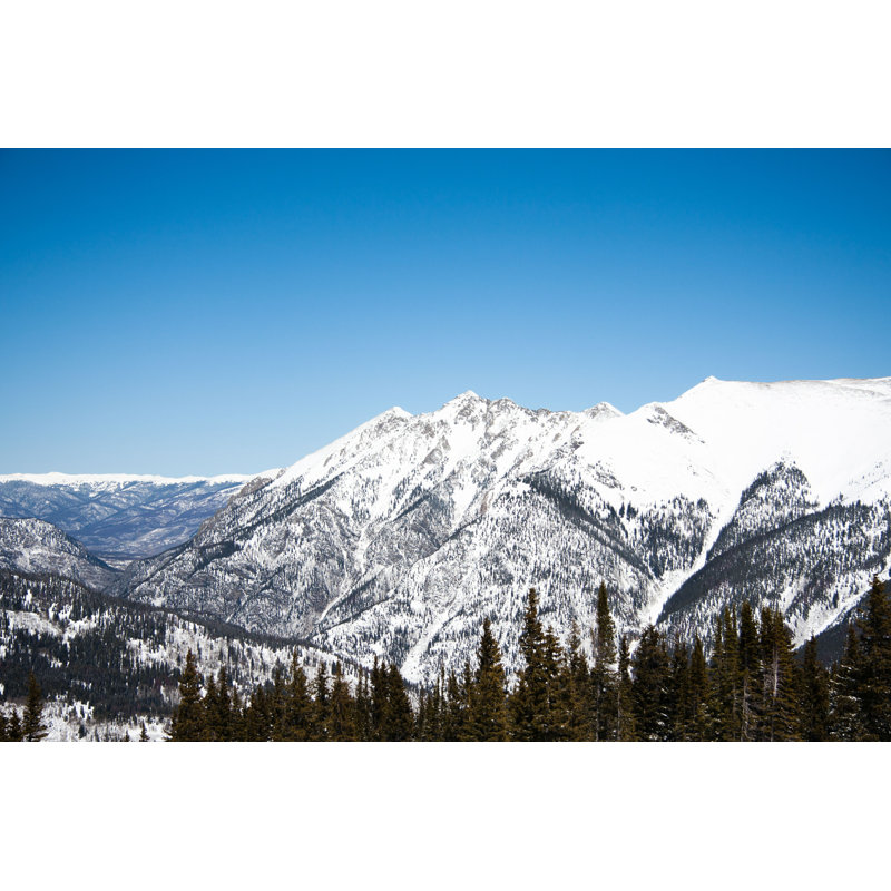 «Copper Mountain Top View» par Magnos - photographie sur toile tendue, H 8 po x l 12 po