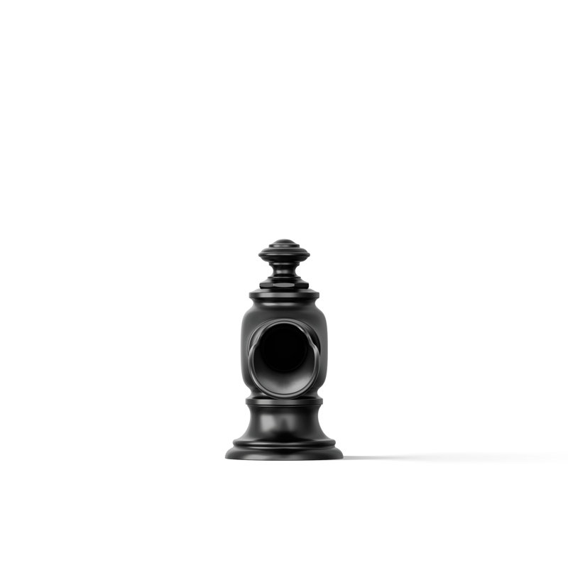 Artifacts® Flume Widespread Bathroom Faucet, Matte Black