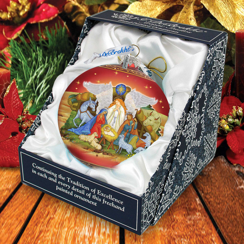 5.5'' Glass Ball Ornament