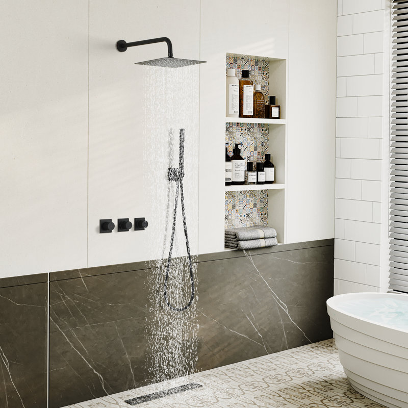 Watqen Bath All-In-One Kit with Rough in-Valve